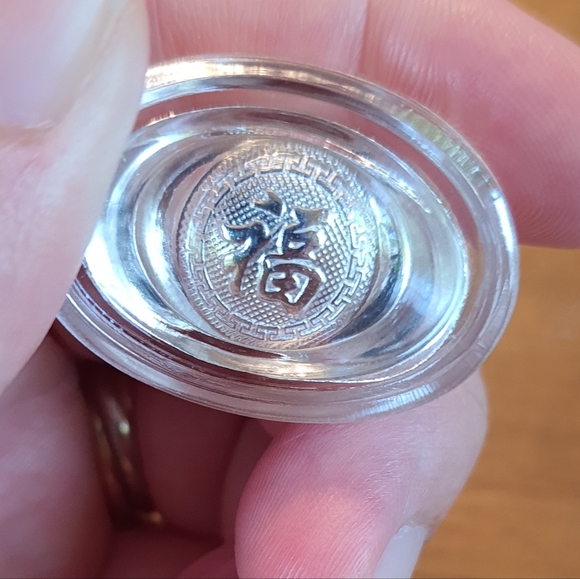 Solid Sterling Silver Chinese Money Yuan Bao - Picture 5 of 5